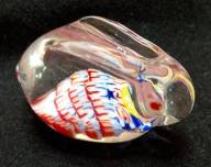 2 Pisapapeles cristal de Murano. Conejo